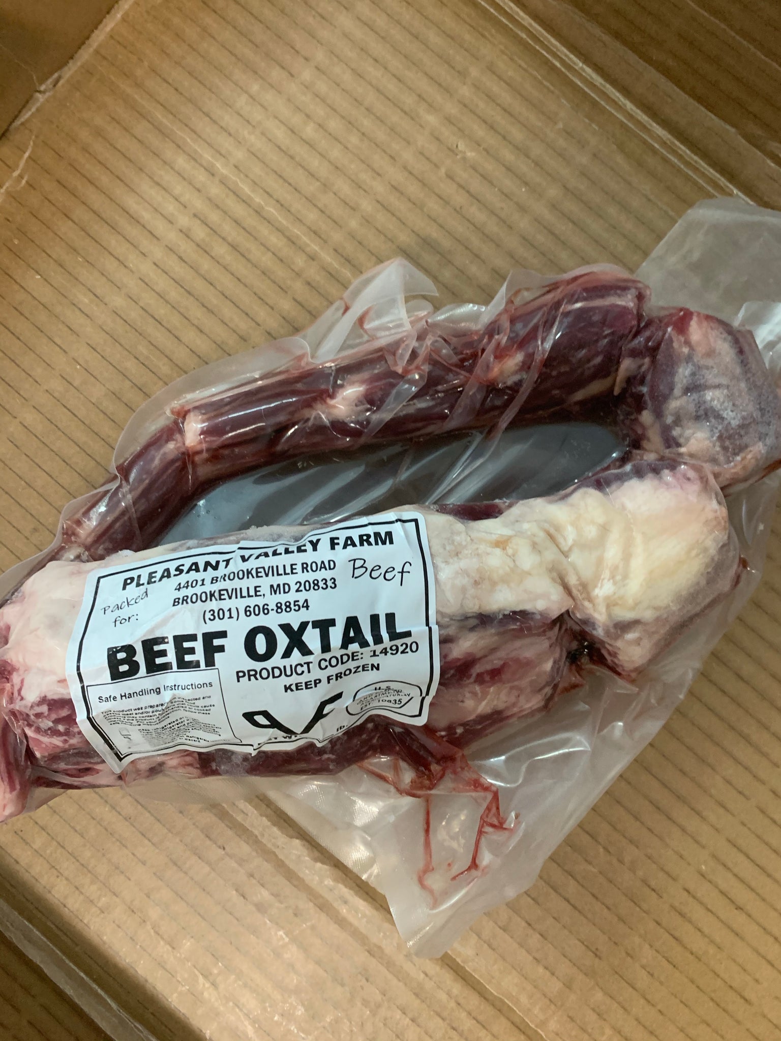 Beef Oxtail